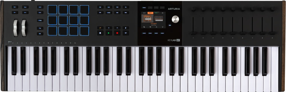 ARTURIA KeyLab 61 Mk3 MIDI Keyboard (Black)