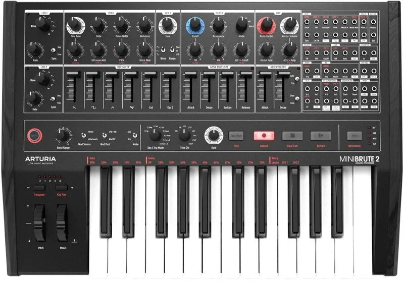 Arturia Minibrute-2 Analog Synthesizer (Black)