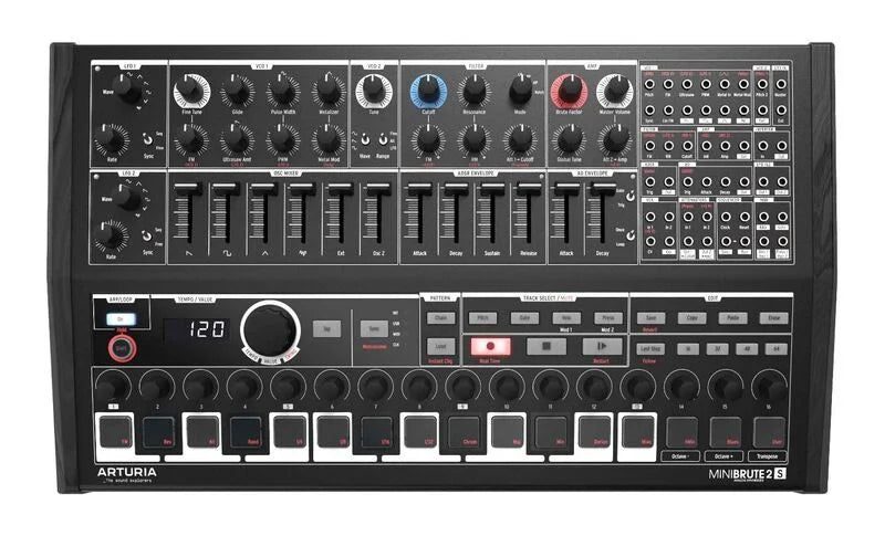 Artruia Minibrute-2S Analog Synthesizer (Black)