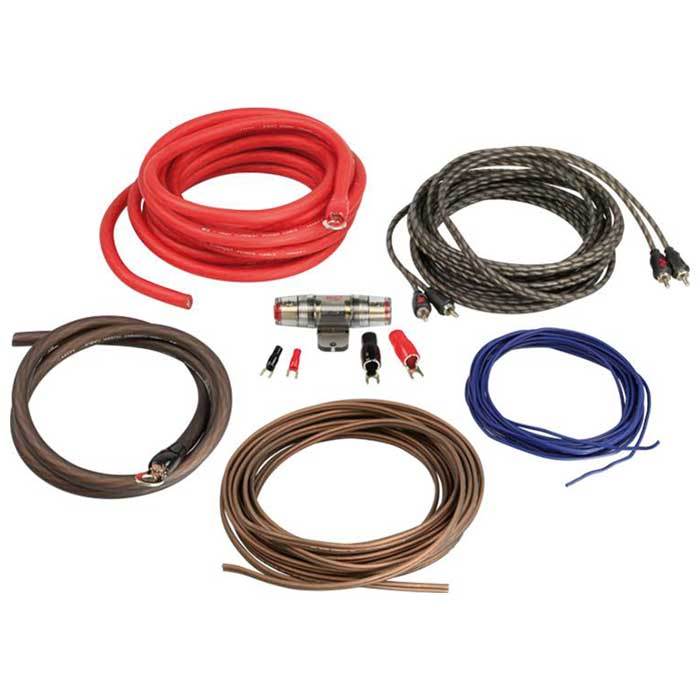 Car Amplifier Cable Set 2-channel (20mm2)