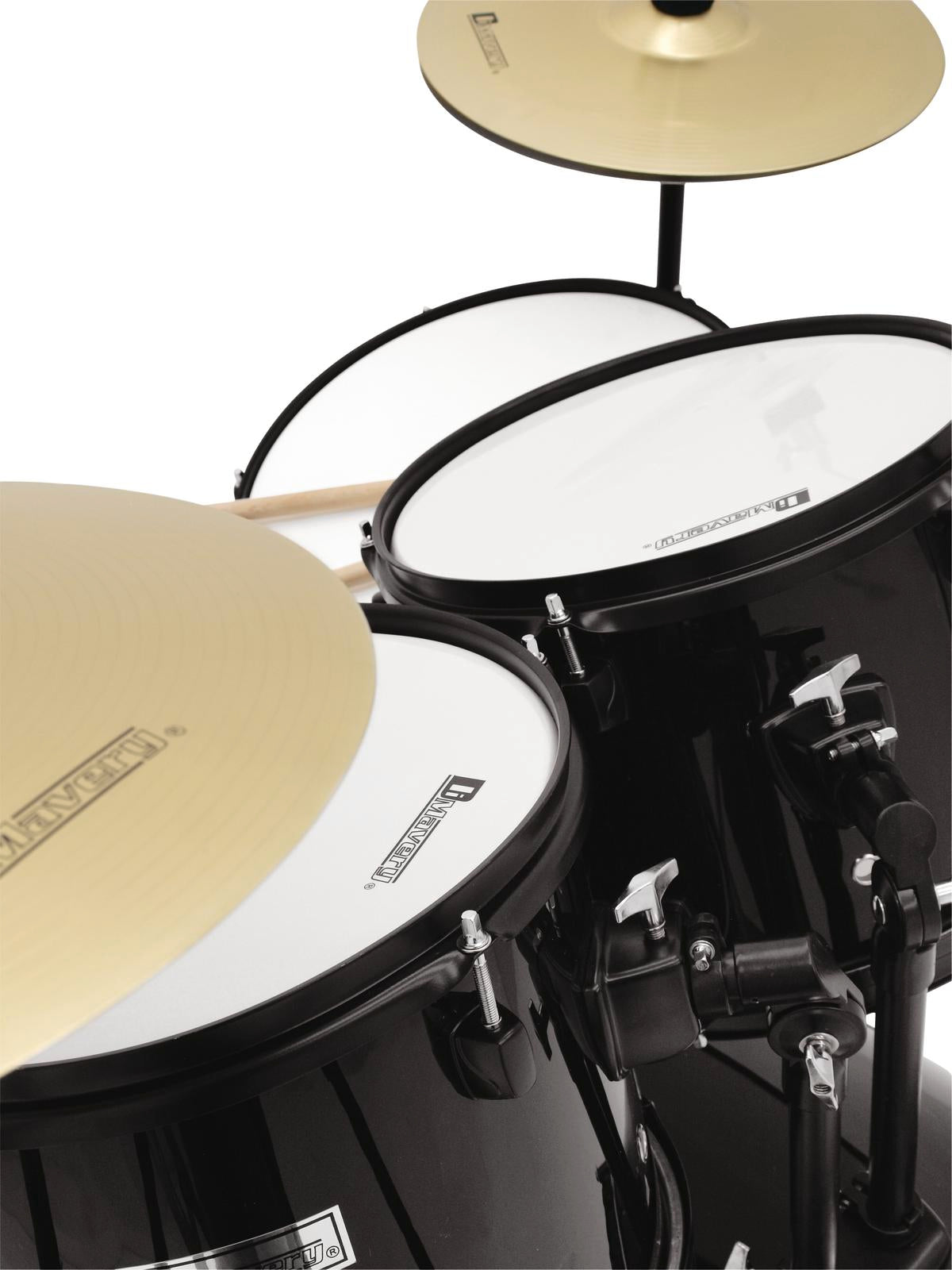 DiMavery DS-200 Drum Kit, Black