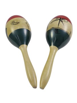 DiMavery Maracas Jamaica, Wood 2 pcs
