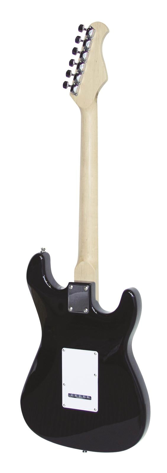 DiMavery ST-203 Electric Guitar LH, Black