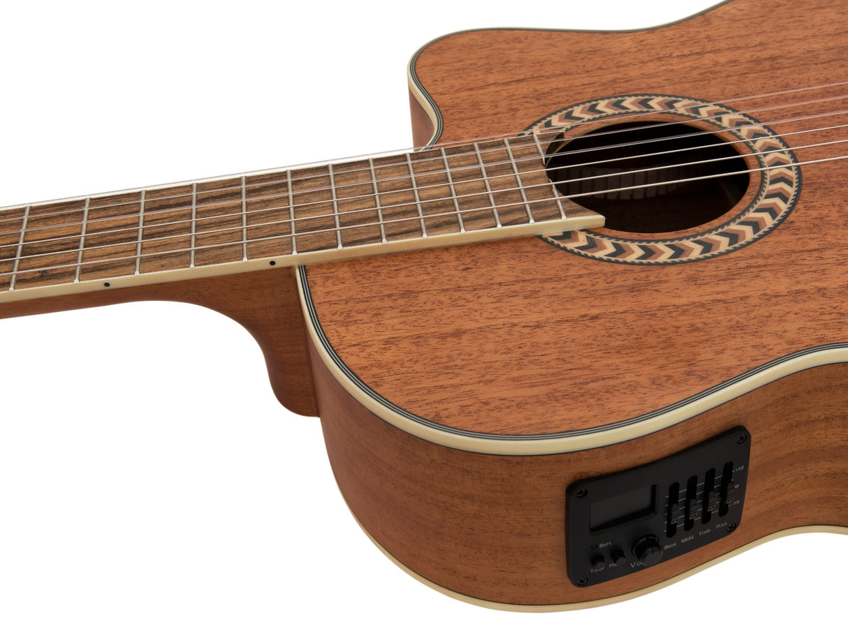 DiMavery CN-300 Classical Guitar, Mahogany