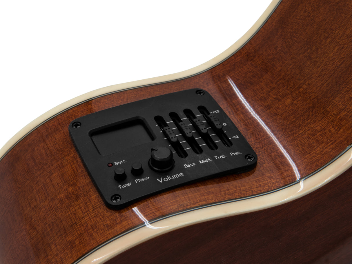 DiMavery AW-400 Western Guitar - Sunburst