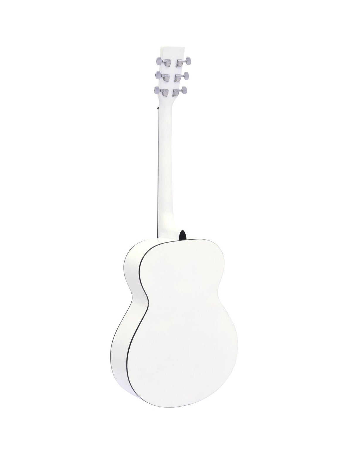 DiMavery AW-303 Western Guitar - White
