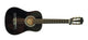 DiMavery AC-303 Classical Spanish Guitar 1/2 (Black)