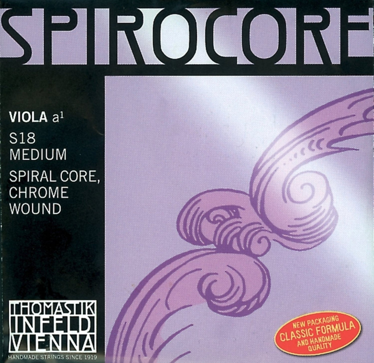 Thomastik-Infeld Strings for Viola Spirocore spiral core - Soft (S17w)