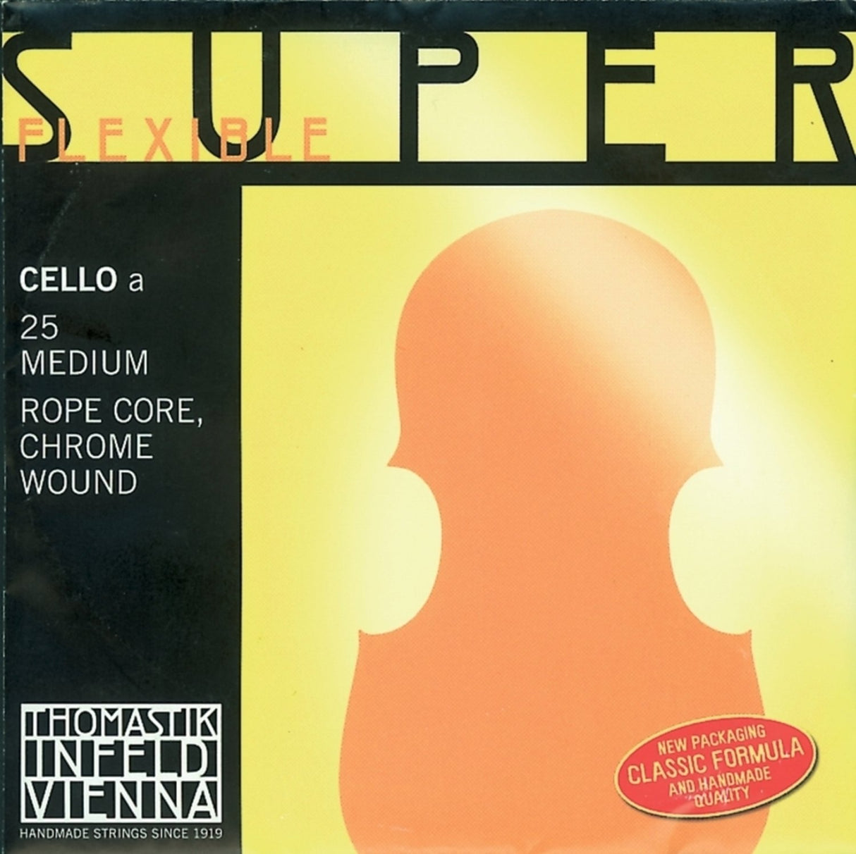 Thomastik-Infeld Cellos Strings Superflexible rope core - Medium (25)