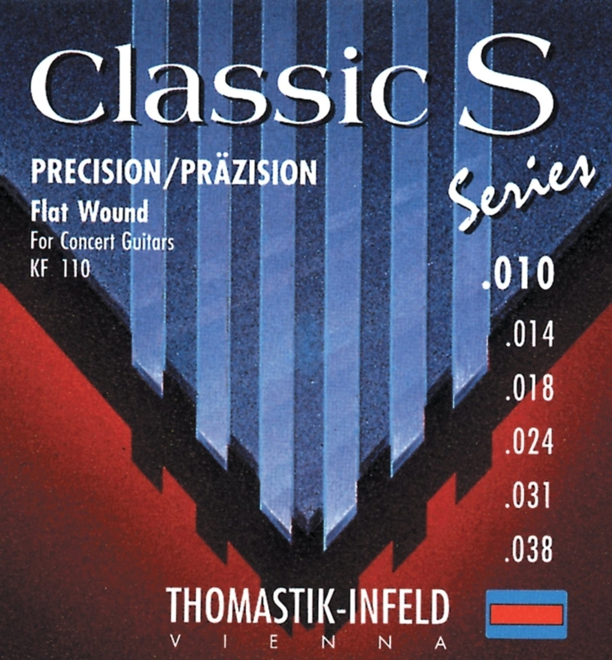 Thomastik-Infeld strings for classical guitar Classic S Flatwound - Set (KF110)