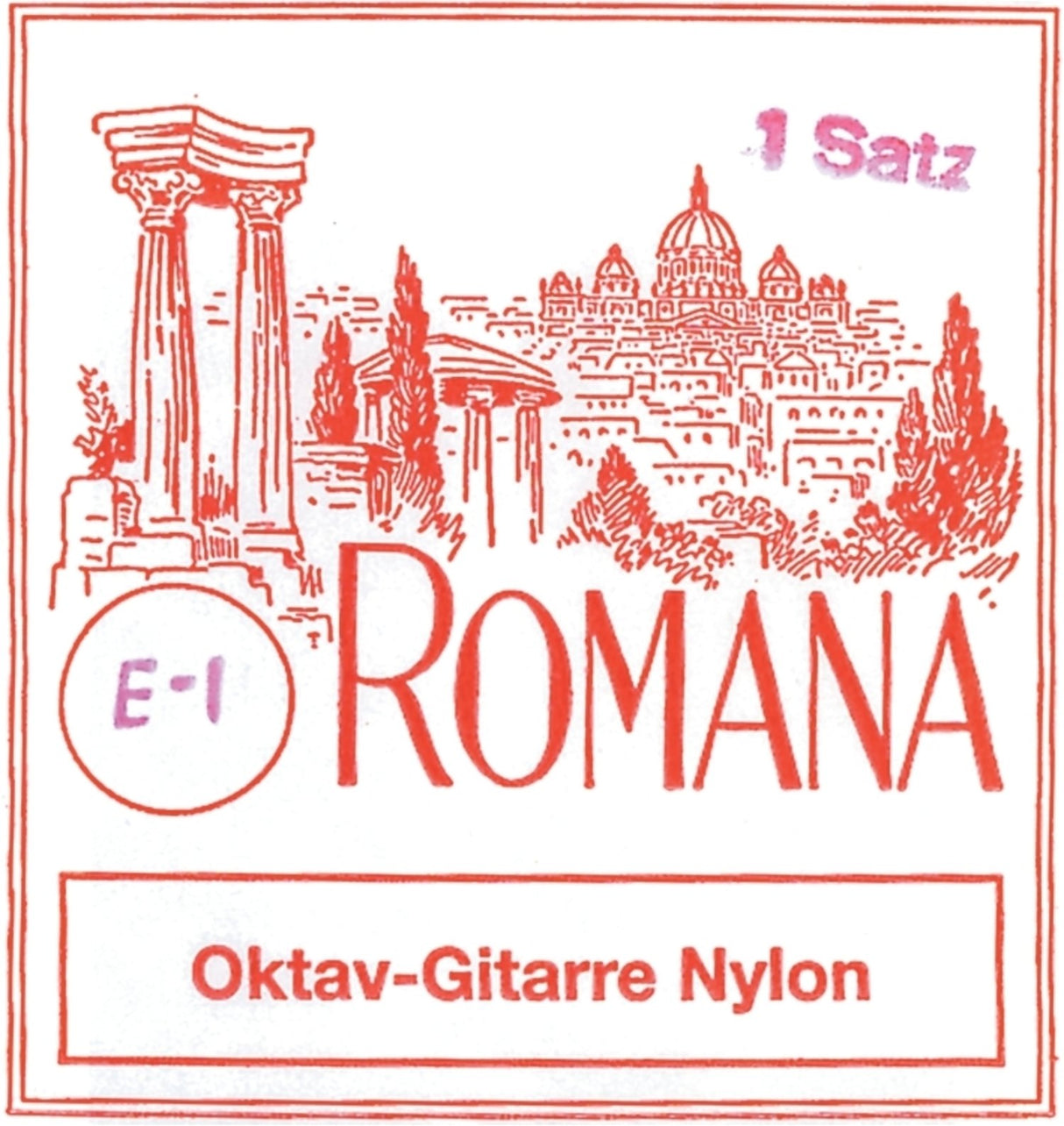 Romana octave guitar strings - Nylon set