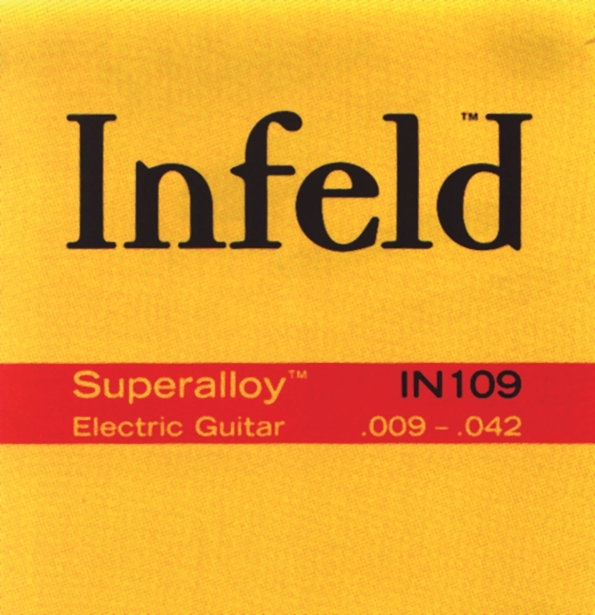 Thomastik-Infeld Strings for E-guitar Superalloy round wound - Set 009 (IN109)