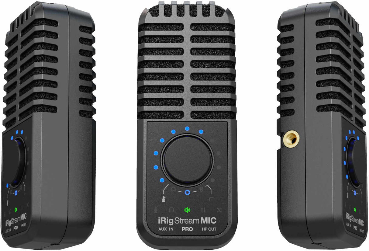 IK Multimedia iRig Stream Mic Pro USB microphone