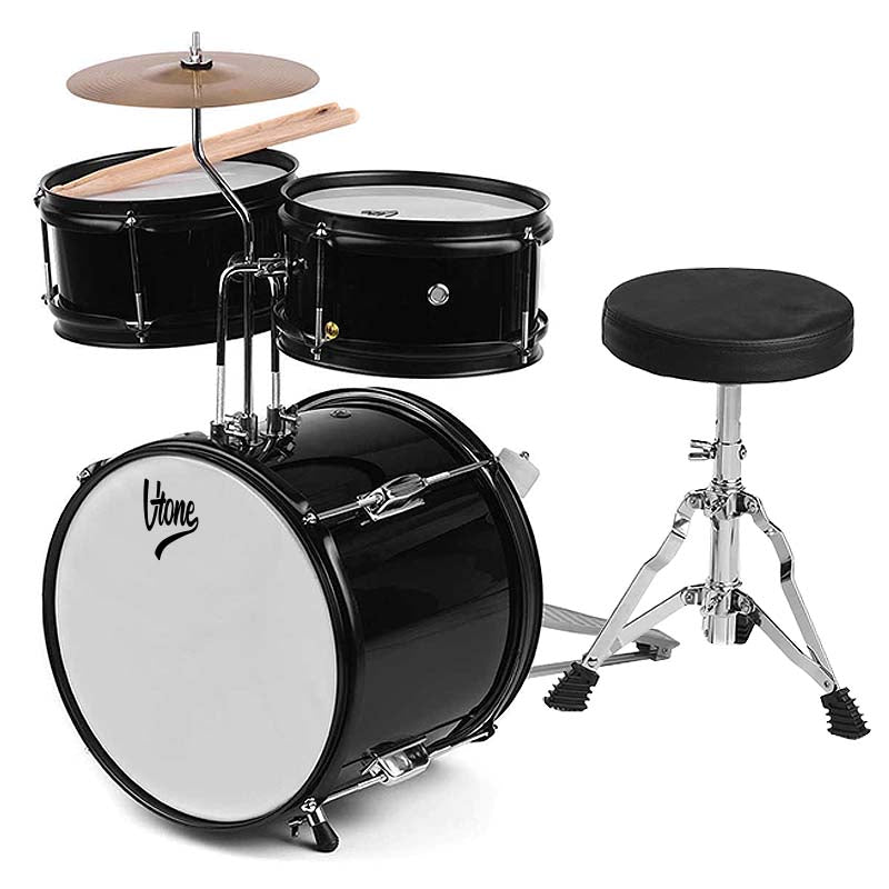 V-TONE VD Junior BK Children's Drum Set – Acoustic Drum Set for Kids