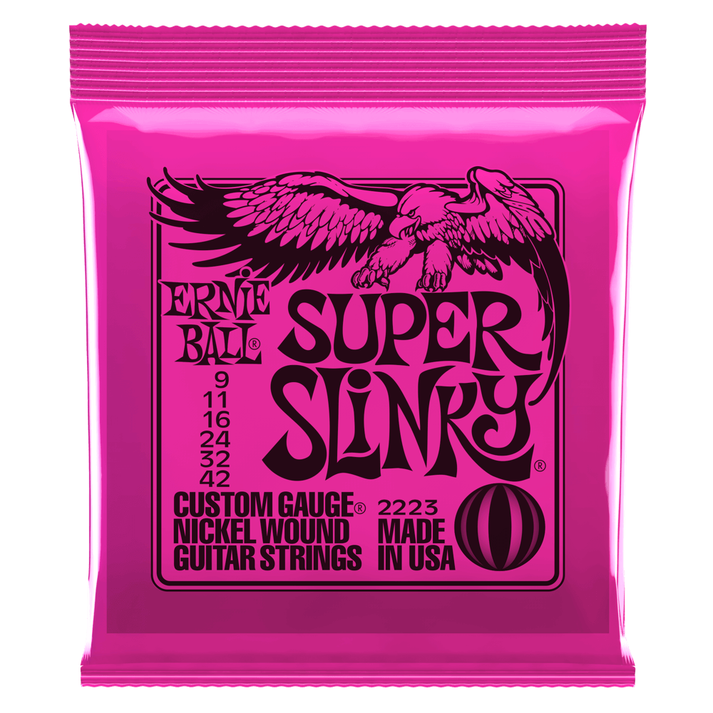 Ernie Ball Slinky Nickel Wound Guitar Strings, Electric Guitar