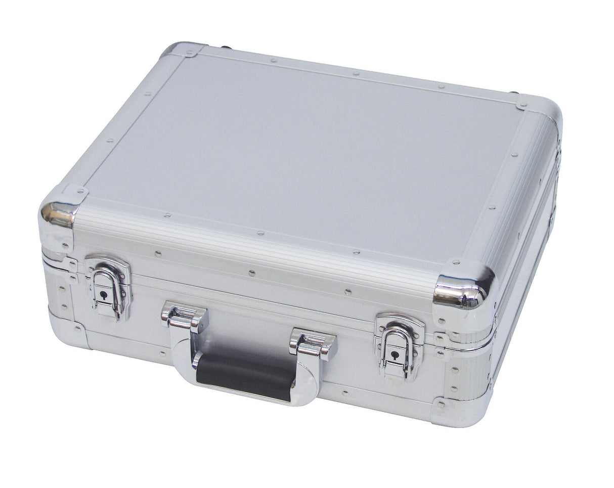 ROADINGER CD Case ALU digital booking rounded sil