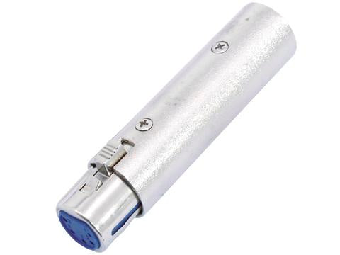 Adapter Audio Connector 3-pin XLR Male to 5-pin XLR Female