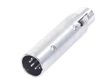 Adapter Audio Connector 3-pin XLR Female to 5-pin XLR Male