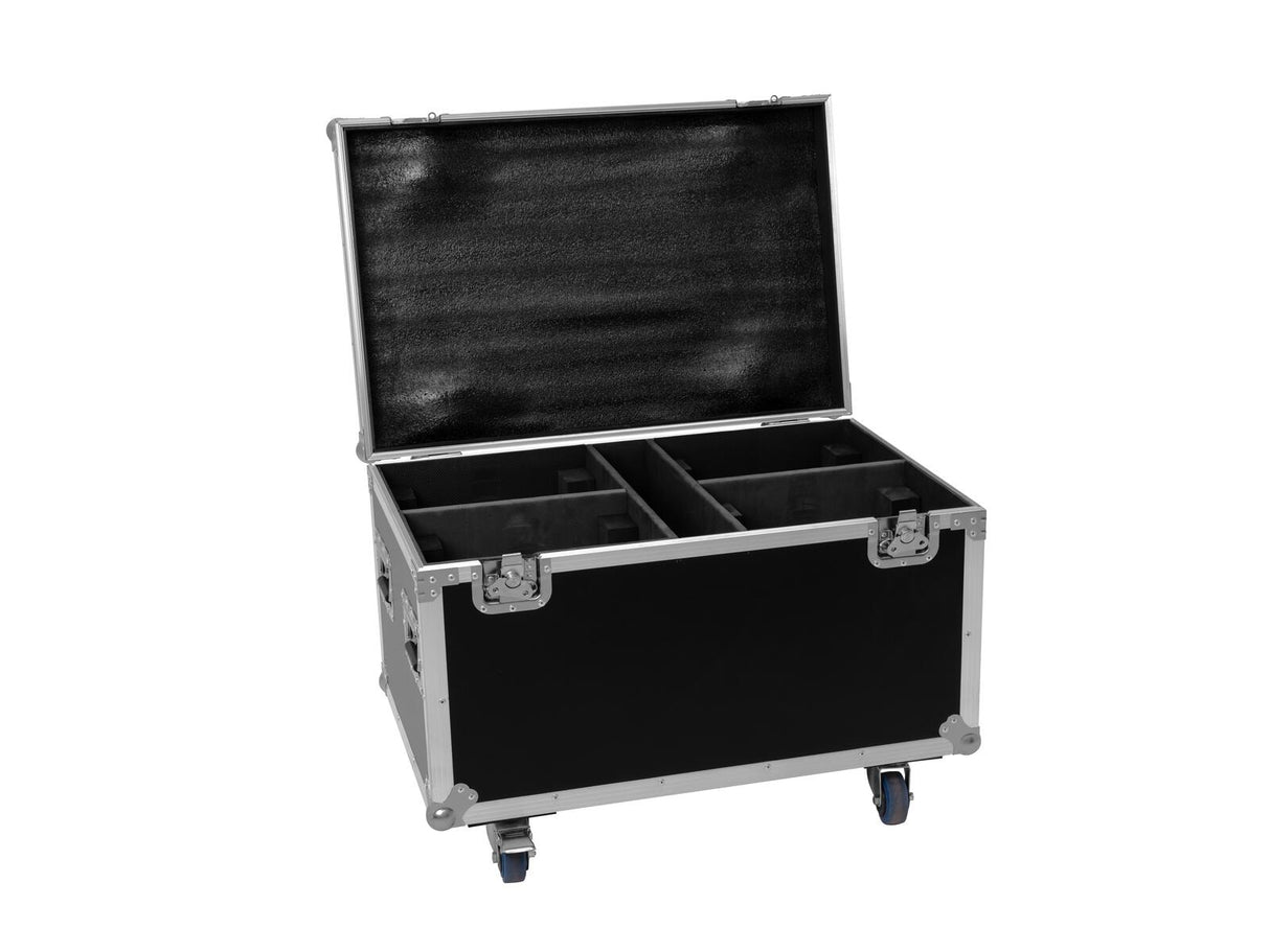 EUROLITE Set 4x LED TMH-X4 + Case with wheels