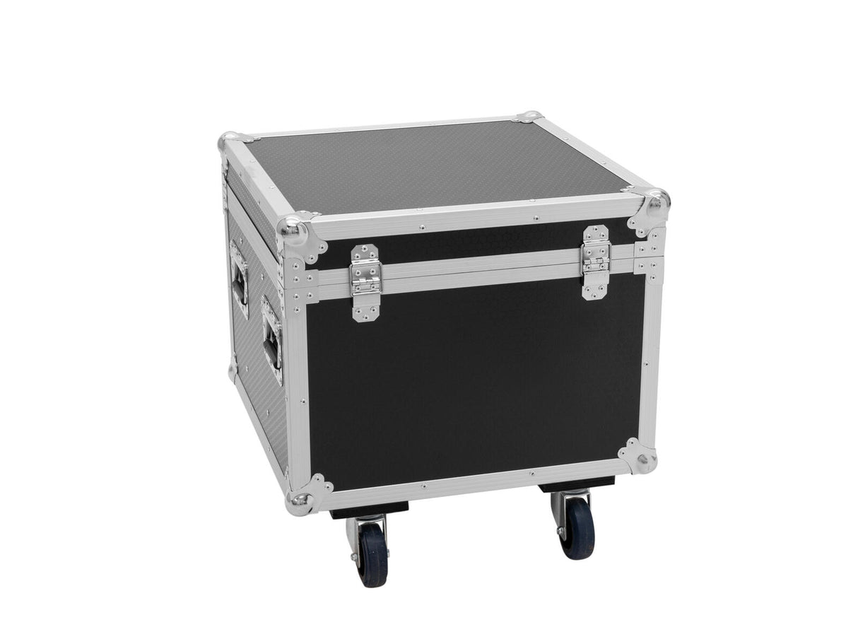 ROADINGER Flightcase PRO 2x IP Mega SWING with wheels