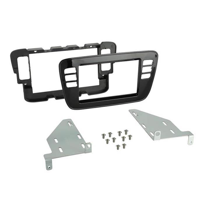 2-DIN Frame for Mii, Citigo and Up (Gloss Black)