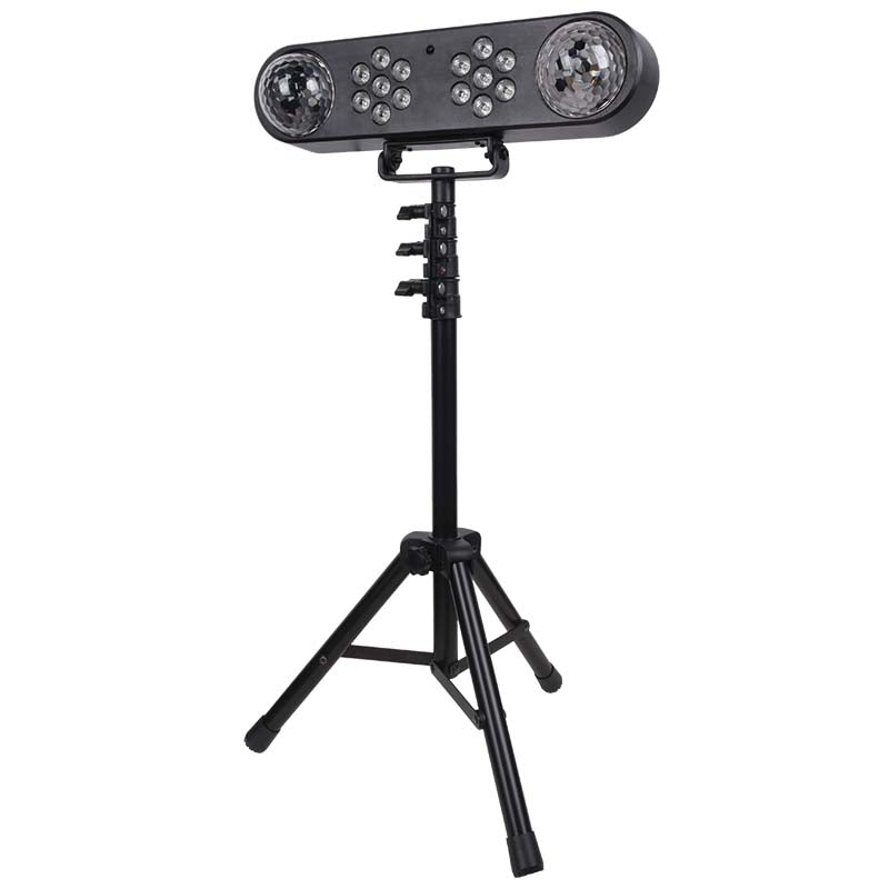 LIGHT4ME MAGIC BAR disco ball effect LED PAR + stand + remote control