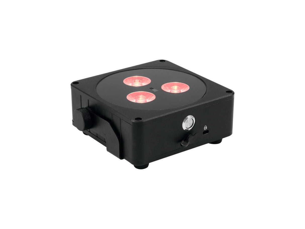 EUROLITE AKKU Flat Light 3 bk