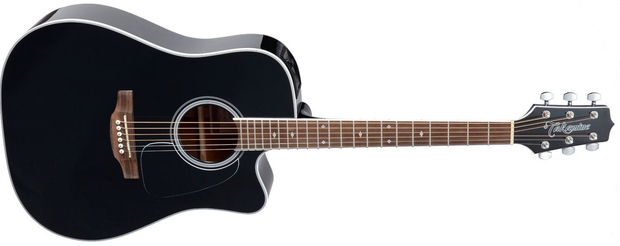 Takamine GD34CE-BLK Dreadnought Steel-String Acoustic Guitars