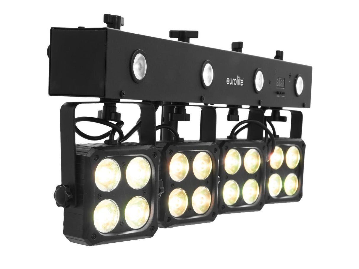 EUROLITE Set 2x LED KLS-180 + 2x LED WF-40 + DMX LED Color Chief Controller