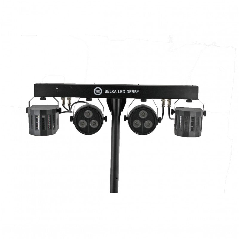 LIGHT4ME T-BAR LED DERBY PAR-belysningssæt