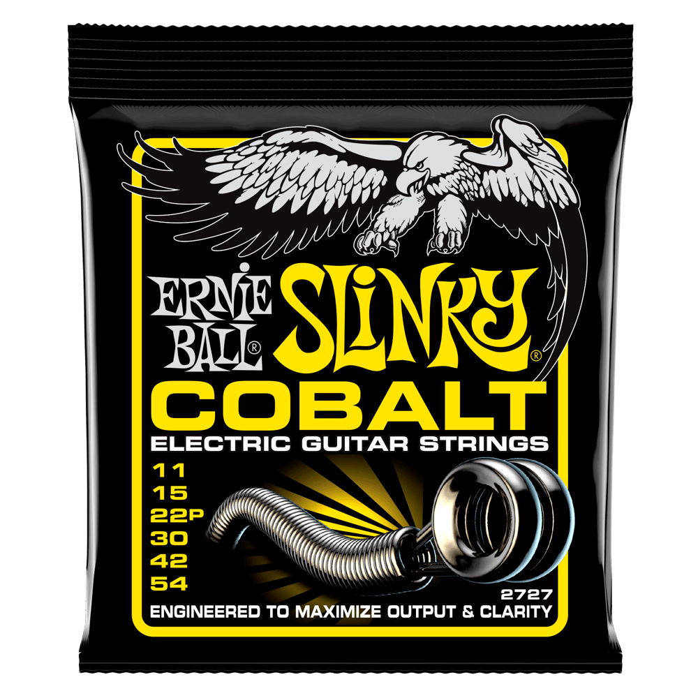 Ernie Ball Slinky Cobalt Guitar Strings, Electric Guitar