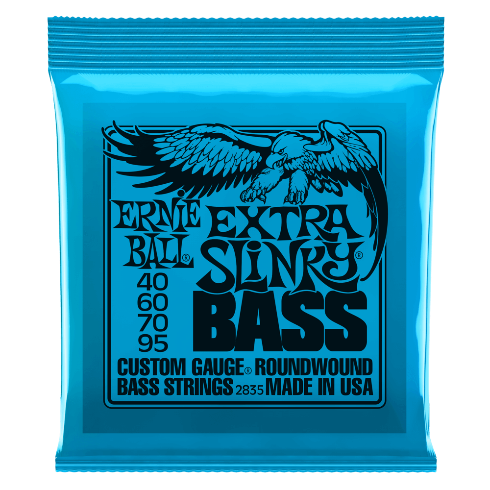 Ernie Ball Slinky Nickel Wound Bass String, Bass Guitar