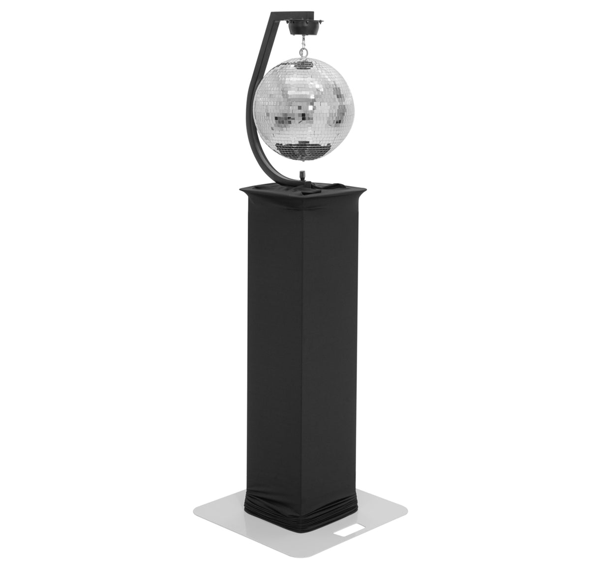 Holder with Motor for Mirror Balls up to 30cm (Black)