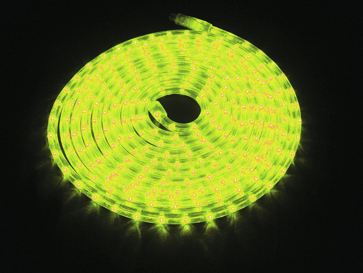 EUROLITE RUBBERLIGHT LED Yellow 9m