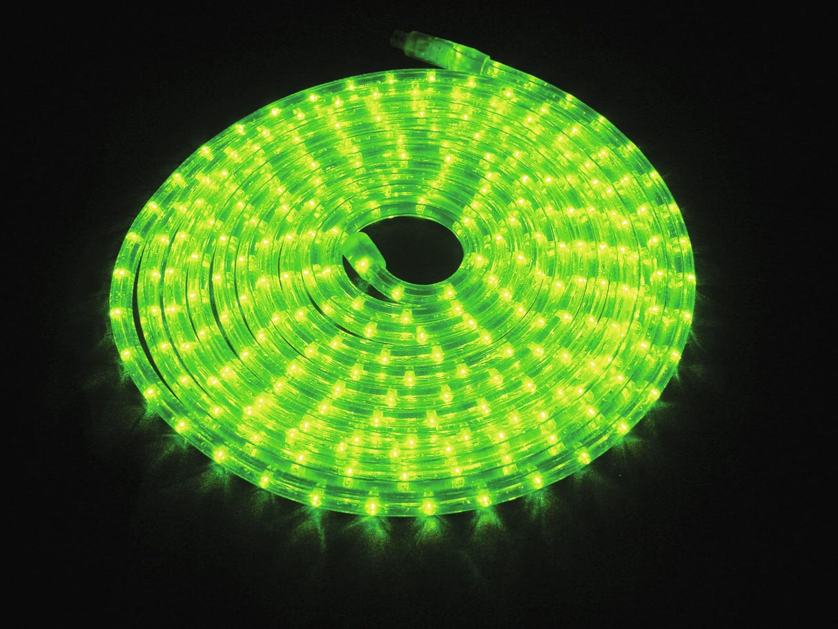 EUROLITE RUBBERLIGHT LED Green 9m