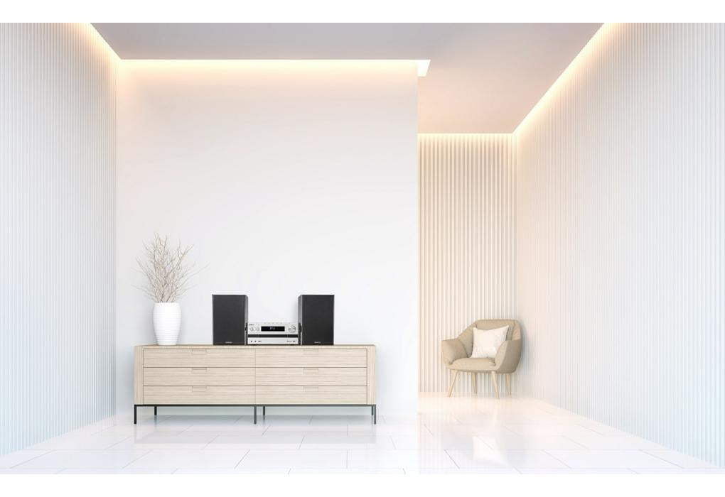 Kenwood M-918DAB - Mini system with Bluetooth and DAB, Silver