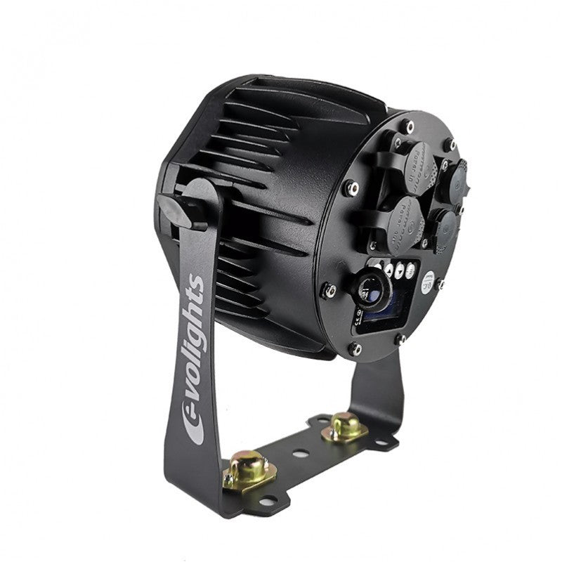 EVOLIGHTS GLACIER 7 LED PAR 7x10W RGBWA-UV IP65 Outdoor Stage Lighting