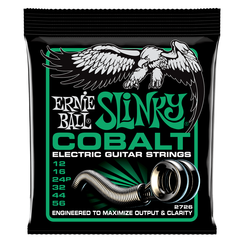 Ernie Ball Slinky Cobalt Guitar Strings, Electric Guitar
