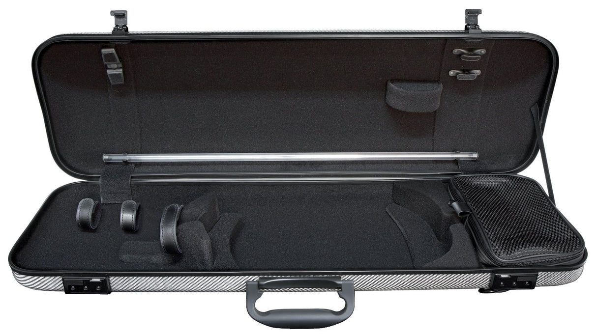 GEWA Violins case Idea 2.0 - Titanium (with side handle)