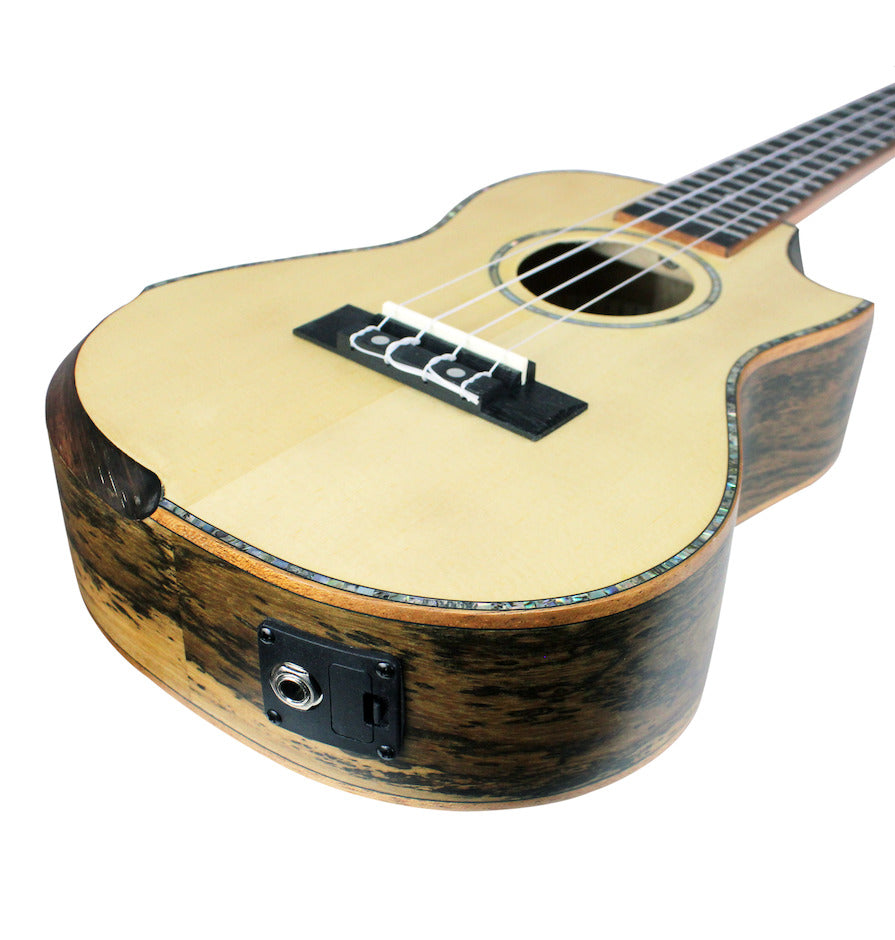 Reno RU380CE Concert Ukulele (Natural)