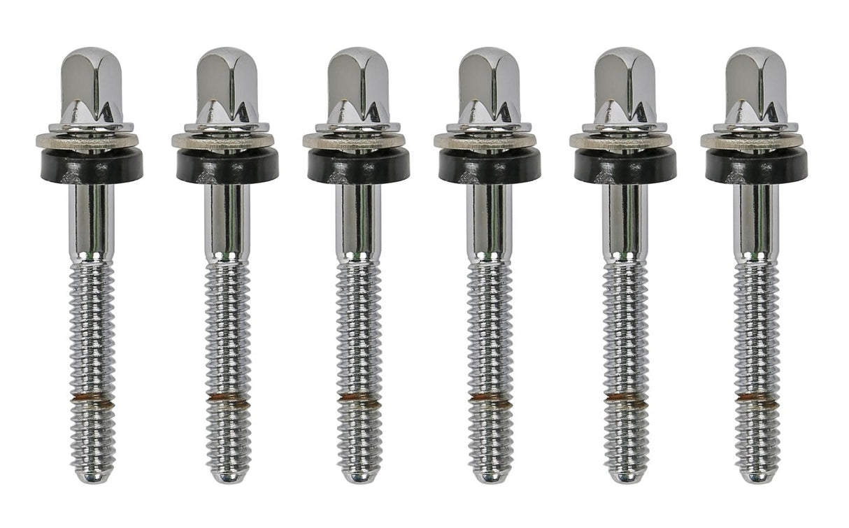 Latin Percussion Tension rods Mini Timbales + Micro Snare + Drum Timbales - LP845-K 845-JD LP846-SN LP848-SN LP812-C LP813-C LP812-BN LP813-BN - Chrome, 6 pieces (LP2540)