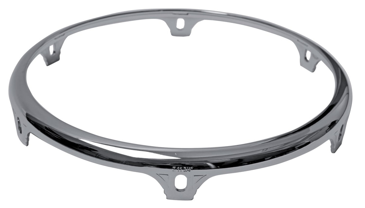 Latin Percussion Hooped Conga Comfort Curve II - Z Series (Extended Collar) - Chrome - 11 3/4" Conga | 6 hole (LP773A)