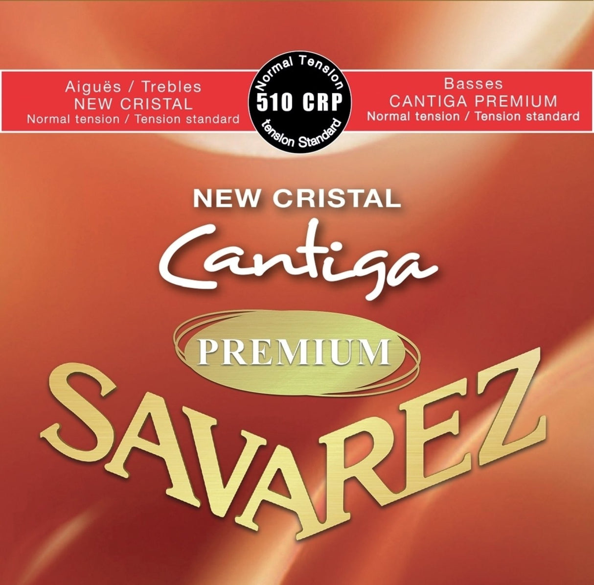 Savarez Strings for classical guitars New Cristal Cantiga Premium - Normal set (510CRP)
