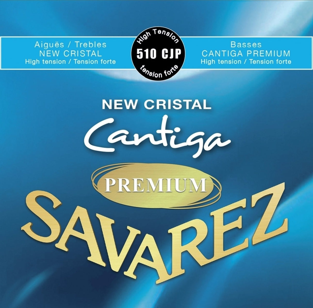 Savarez Strings for classical guitars New Cristal Cantiga Premium - High set (510CJP)