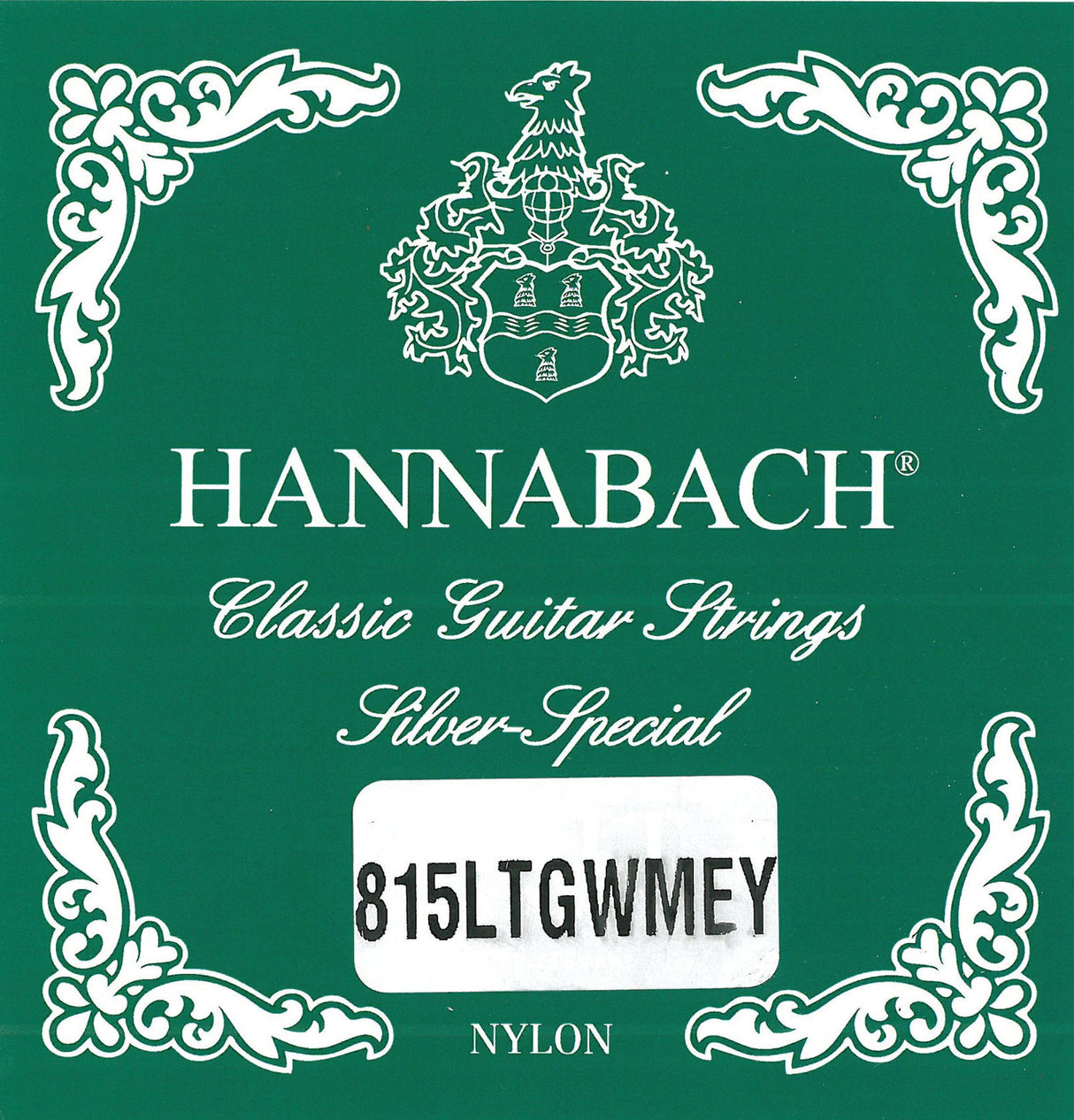 Hannabach strings for classical guitar Serie 815 Low tension Silver special - low tension (815LTGWMEY)