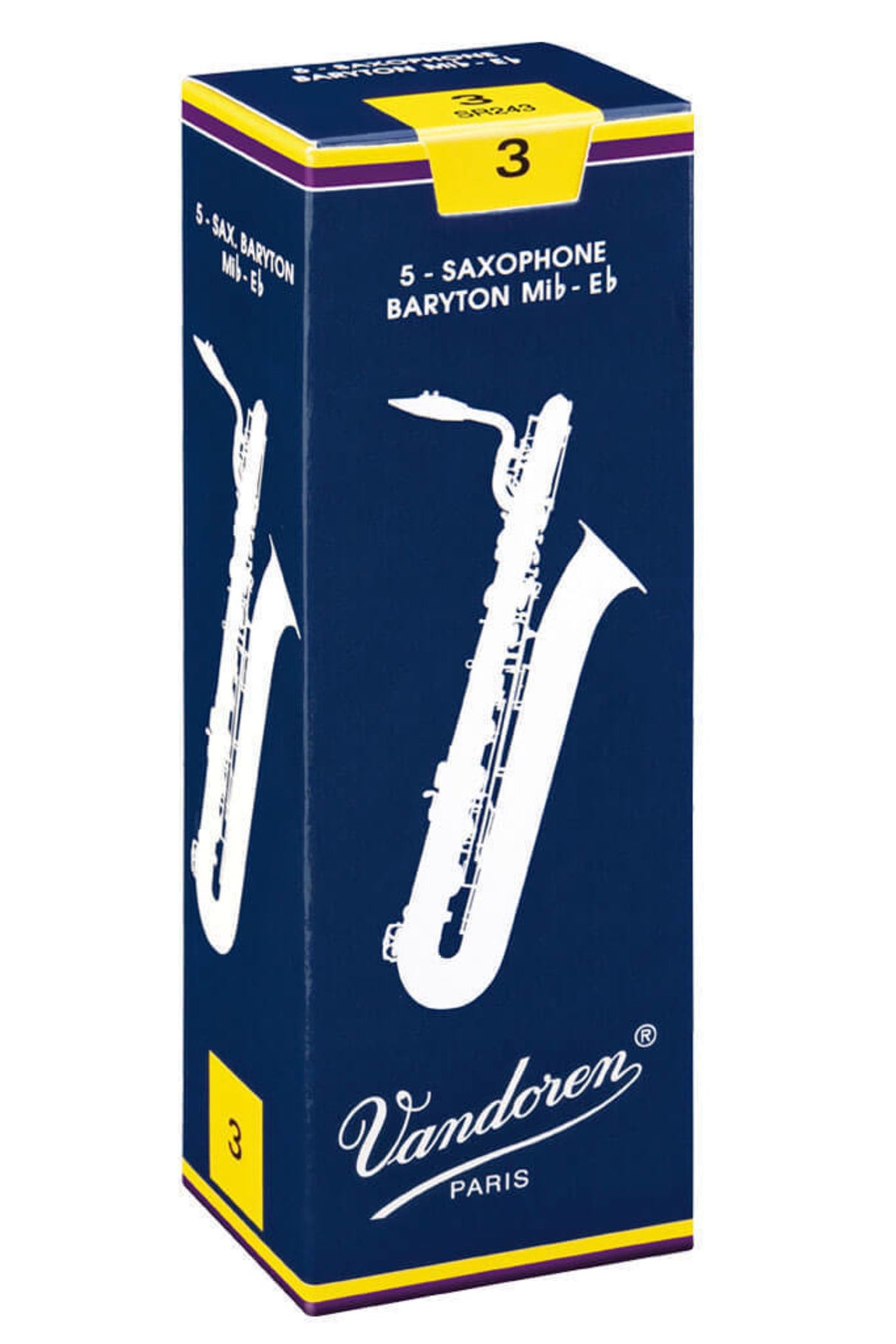 Vandoren Reeds Baritone Saxophone Traditional - 3 1/2