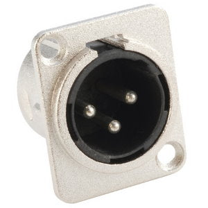 Cobra Chassis Connector XLR Male D-type