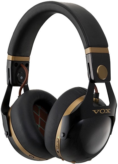 VOX VH-Q1 Noise-Cancelling Silent Studio Headphones, Black