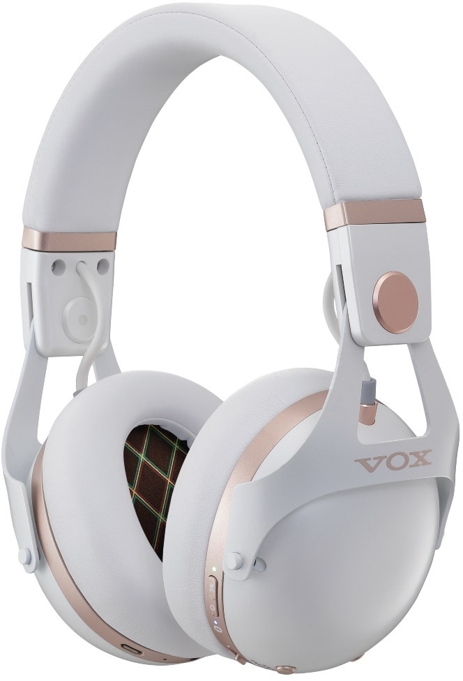 VOX VH-Q1 Noise-Cancelling Silent Studio Headphones, White