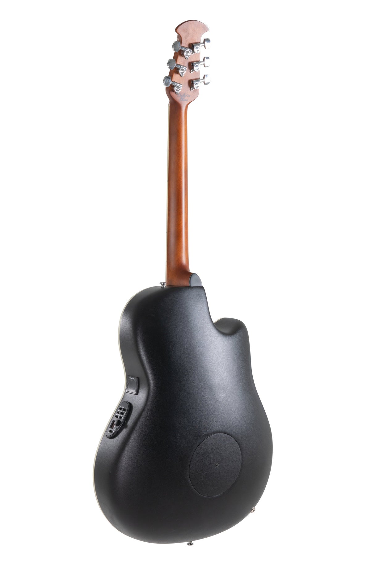 Ovation E-Acoustic Guitars Celebrity Elite Plus Mid Cutaway - Left-handed Ruby Burst (CE44LX-1R-G)